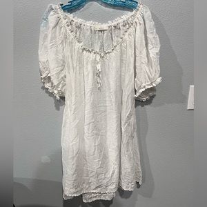 Doen Nettie White Nightgown